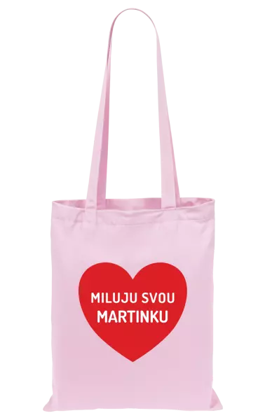 Látková taška Miluju svou