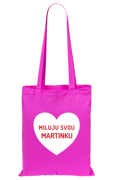 Látková taška Miluju svou