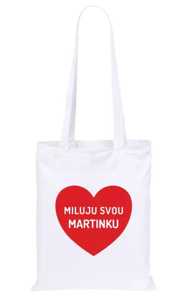 Látková taška Miluju svou