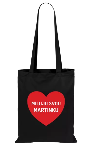 Látková taška Miluju svou