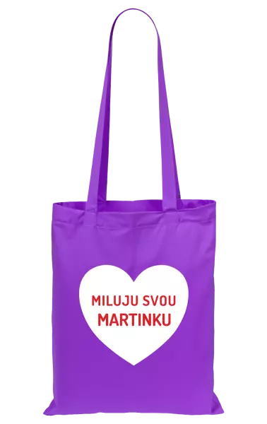 Látková taška Miluju svou
