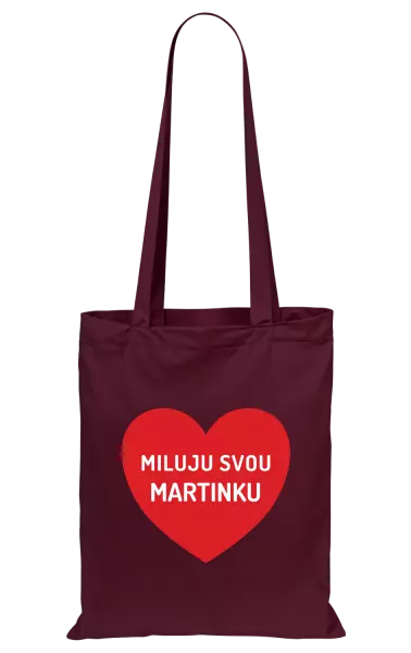 Látková taška Miluju svou