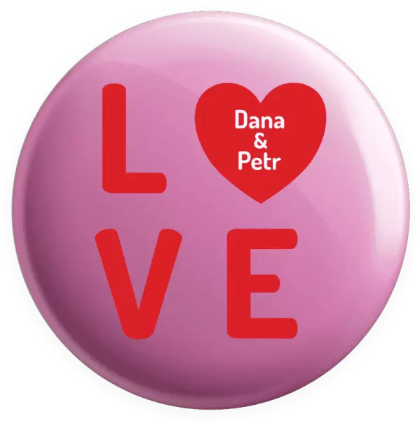 Placka Love se jmény