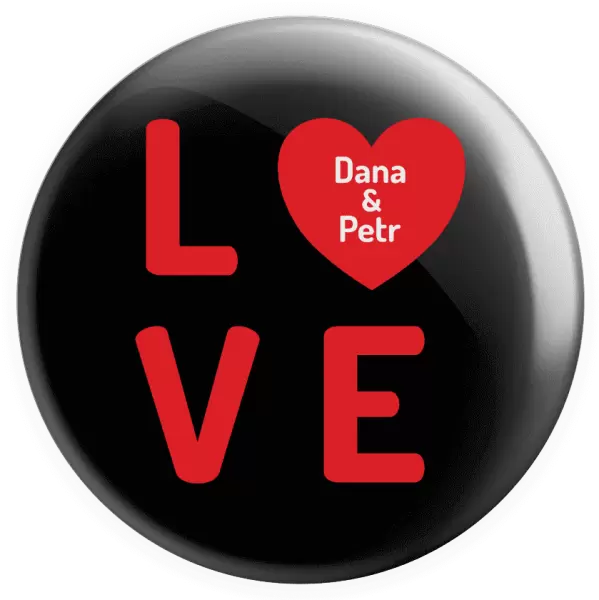 Placka Love se jmény