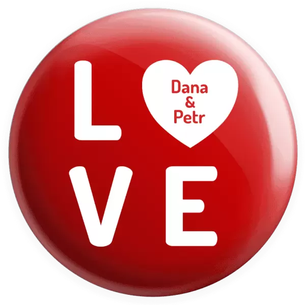 Placka Love se jmény