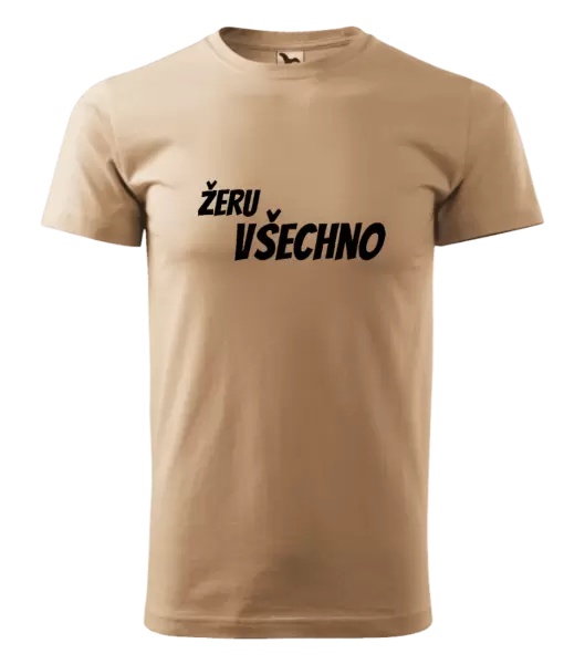 Pánské tričko Žeru všechno