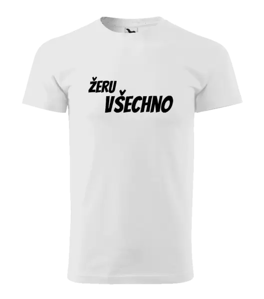 Pánské tričko Žeru všechno