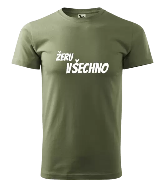 Pánské tričko Žeru všechno