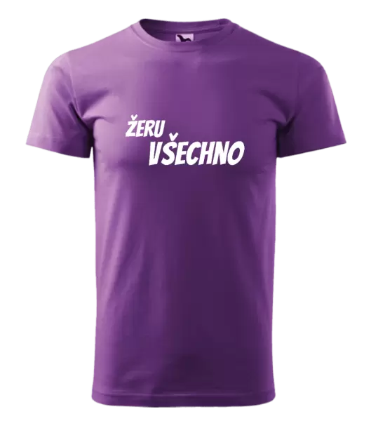 Pánské tričko Žeru všechno