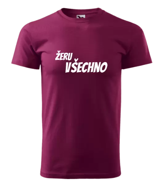 Pánské tričko Žeru všechno