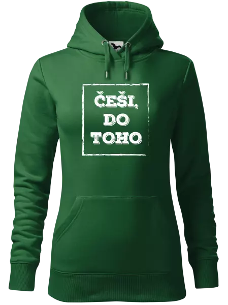 Dámská mikina Češi, do toho!