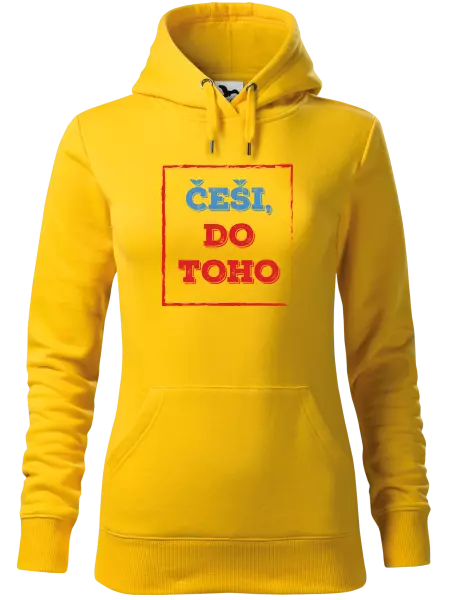 Dámská mikina Češi, do toho!