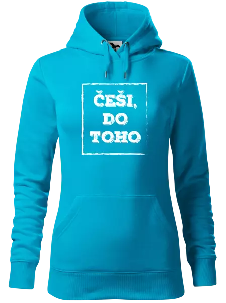 Dámská mikina Češi, do toho!
