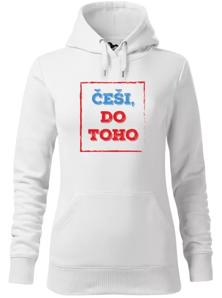 Dámská mikina Češi, do toho!