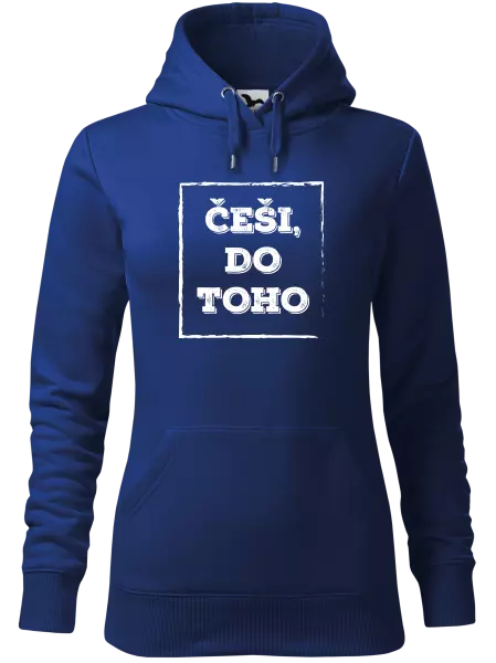 Dámská mikina Češi, do toho!