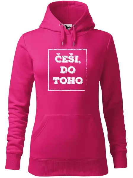Dámská mikina Češi, do toho!