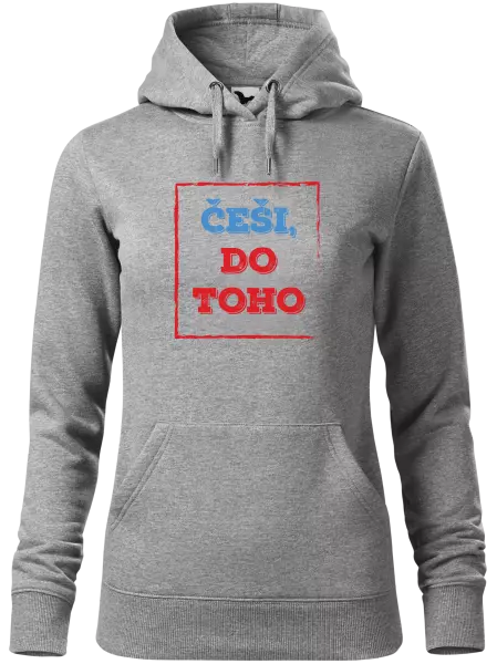 Dámská mikina Češi, do toho!
