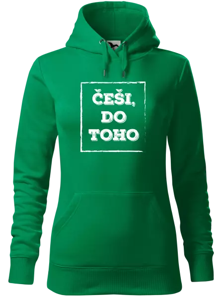 Dámská mikina Češi, do toho!