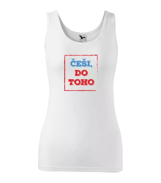 Dámské tílko Češi, do toho!