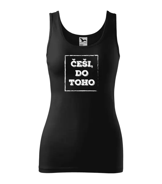 Dámské tílko Češi, do toho!