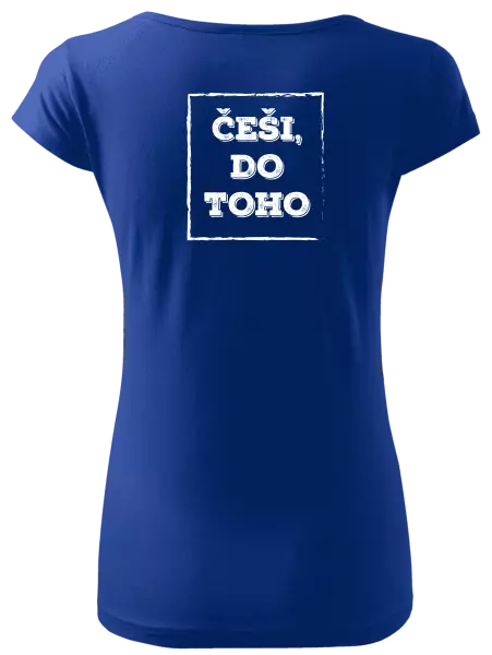 Dámské tričko Češi, do toho!