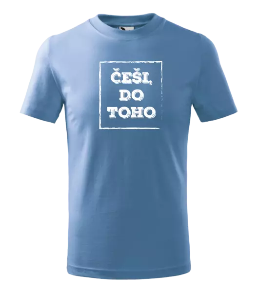 Dětské tričko Češi, do toho!