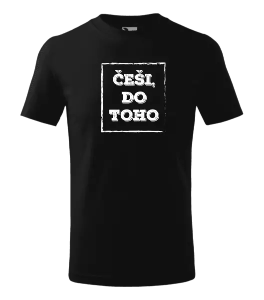 Dětské tričko Češi, do toho!