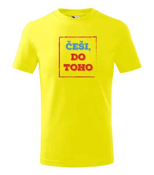 Dětské tričko Češi, do toho!
