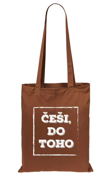 Látková taška Češi, do toho!