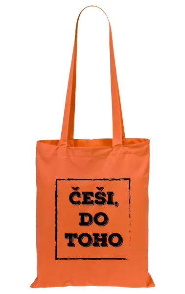 Látková taška Češi, do toho!