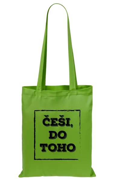 Látková taška Češi, do toho!