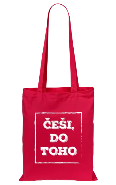 Látková taška Češi, do toho!