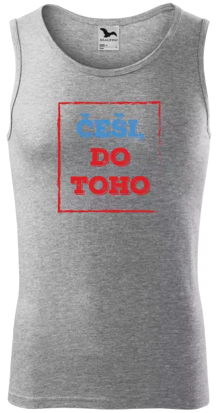 Pánské tílko Češi, do toho!