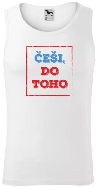 Pánské tílko Češi, do toho!