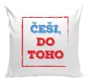 Polštář Češi, do toho!