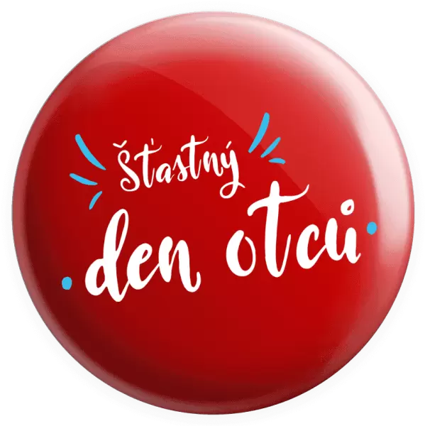 Placka Šťastný den otců