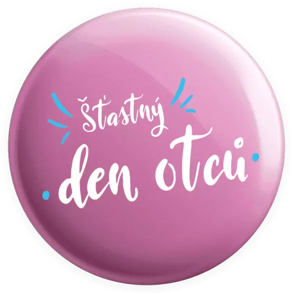 Placka Šťastný den otců