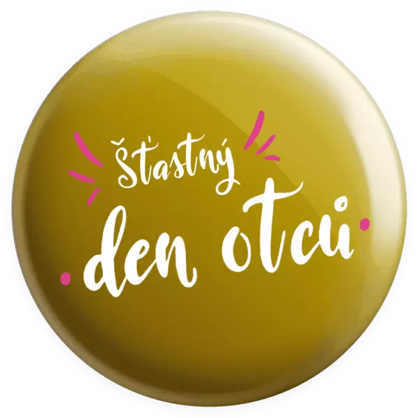 Placka Šťastný den otců