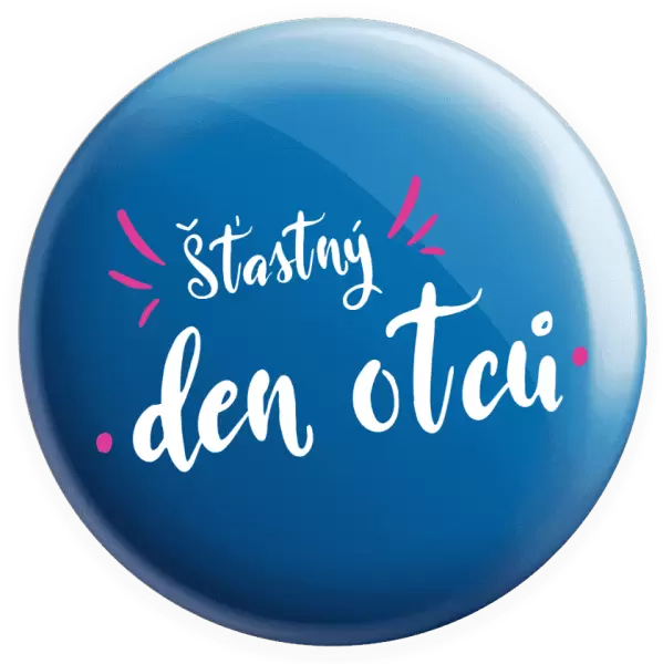 Placka Šťastný den otců