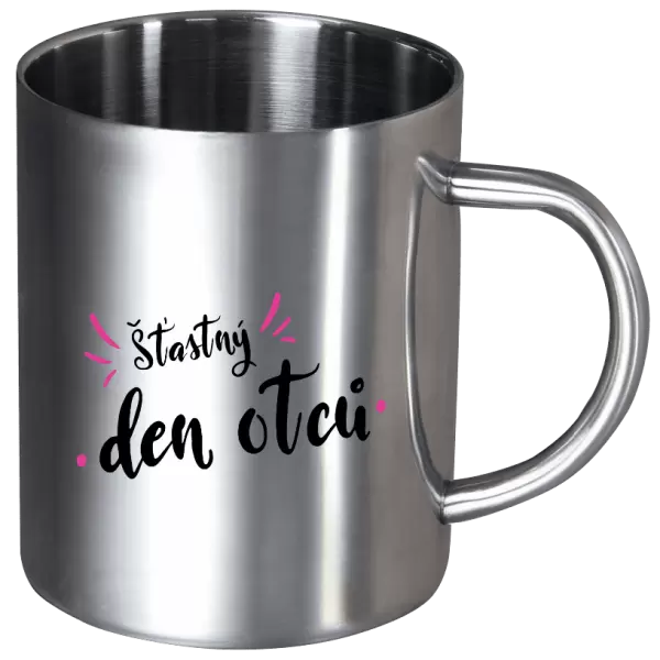 Nerezový hrnek Šťastný den otců