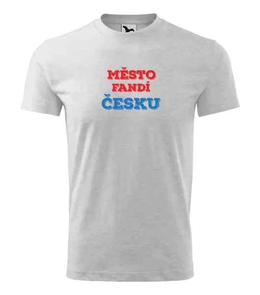 Dětské tričko Město fandí Česku
