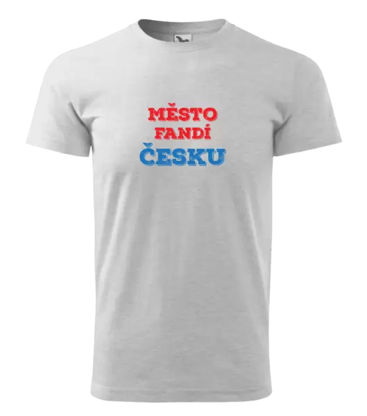 Pánské tričko Město fandí Česku
