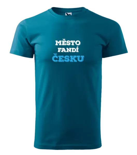 Pánské tričko Město fandí Česku