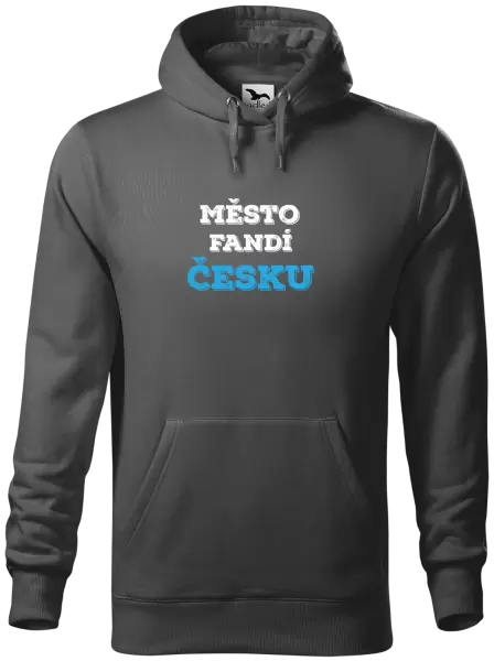 Pánská mikina Město fandí Česku