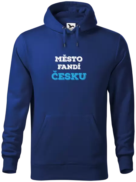 Pánská mikina Město fandí Česku