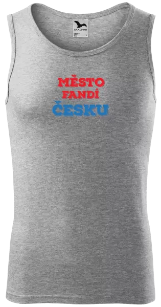 Pánské tílko Město fandí Česku