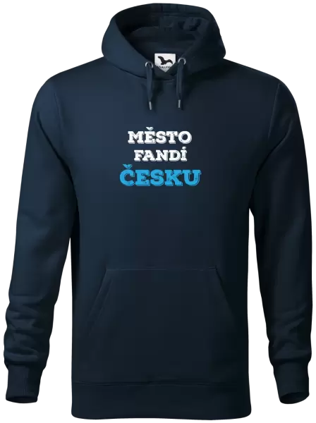 Pánská mikina Město fandí Česku