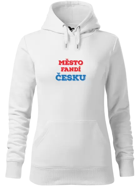 Dámská mikina Město fandí Česku