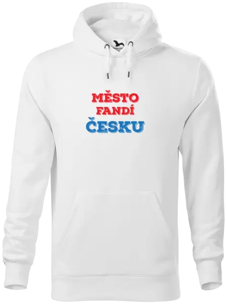 Pánská mikina Město fandí Česku