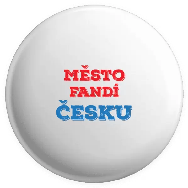 Placka Město fandí Česku